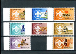 Rwanda -  COB 1141/48  ** MNH      Scoutisme                     - Unused Stamps