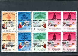 NIgeria - Christmas '69  **  MNH   In Blok Van 4 - Block Of 4                          - Weihnachten