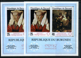 Burundi - BL20/20A  ** MNH                                   - Unused Stamps