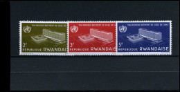 Rwanda - 158/60   ** MNH                                   - Unused Stamps