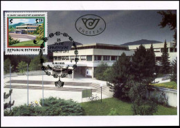 Oostenrijk - MK - 25 Jahre Universität Klagenfurt - Maximumkarten (MC)