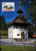  Liechtenstein - MK - Dauermarken Dorfansichten - Cartes-Maximum (CM)