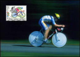  Liechtenstein - MK -  Olympische Sommerspiele 1996 Atlanta : Einzelseitfahren - Cartas Máxima