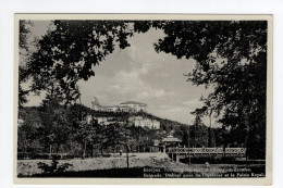 1930s KINGDOM OF YUGOSLAVIA,SERBIA,BELGRADE,TOPCIDER BRIDGE AND VIEW OF DEDINJE WITH ROYAL PALACE,POSTCARD,MINT - Jugoslawien