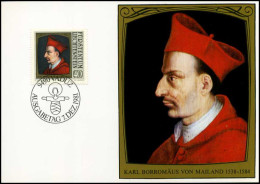 Liechtenstein - MK - St. Karl Borromäus - Cartas Máxima