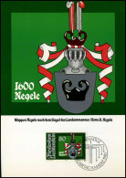 Liechtenstein - MK - Landammänner Wappen - Maximum Cards