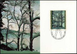 Liechtenstein - MK - Der Wald In Den Jahreszeiten - Cartoline Maximum