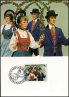 Liechtenstein - MK - Trachten II - Cartoline Maximum