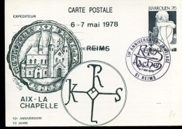 Frankrijk - Postkaart - Eglise De Reims - Cartes/Enveloppes Réponse T