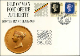 Isle Of Man - Postkaart - Belgica 90 - Man (Ile De)