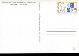 TAAF - Postkaart - Pinguins - Postal Stationery