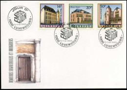 Luxembourg - FDC - Demeures Seigneuriales Et Bourgeoises - FDC