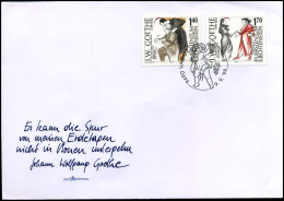 Liechtenstein - FDC - J.W. Goethe - FDC