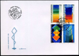 Liechtenstein - FDC -  H. Mack ""Raumzeichen"", 1995 - FDC