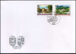 Liechtenstein - FDC -  Dorfansichten - FDC