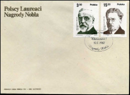 Polen - FDC -  Polscy Laureaci Nagrody Nobla - FDC