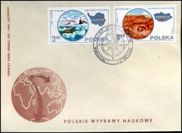 Polen - FDC -  Polskie Wyprawy Naukowe - FDC