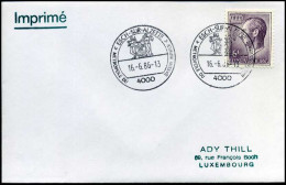 Luxembourg - Lettre Imprimé - Cartas & Documentos