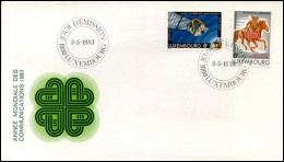 Luxembourg - FDC - Année Mondiale Des Communications 1983 - FDC