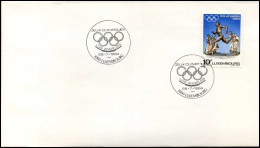 Luxembourg - FDC - Jeux Olympique Los Angeles 1984 - FDC
