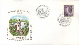 Luxembourg - FDC - Jugendausstellung 1982 - FDC