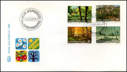 Luxembourg - FDC - Serie Culturelle 1982 - FDC