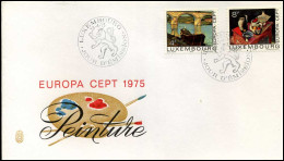 Luxembourg - FDC - Europa CEPT 1975 - FDC