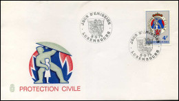 Luxembourg - FDC - Protection Civile - FDC