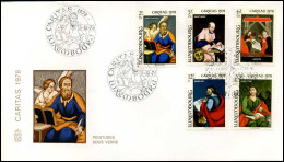 Luxembourg - FDC - Caritas 1978 - FDC