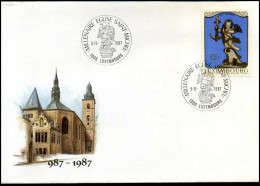 Luxembourg - FDC - Art Rococo - FDC