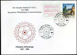 Luxembourg - FDC - Differdange - ATM - FDC