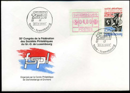 Luxembourg - FDC -  Federation Des Societes Philateliques - FDC