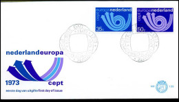 Nederland - FDC - Europa CEPT 1973 - 1973