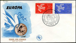 Frankrijk - FDC - Europa CEPT 1961 - 1961