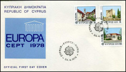 Cyprus - FDC - Europa CEPT 1978 - 1978