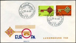 Luxembourg - FDC - Europa CEPT 1968 - 1968