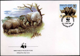 Swaziland - FDC - Wilde Dieren / Wild Animals - FDC