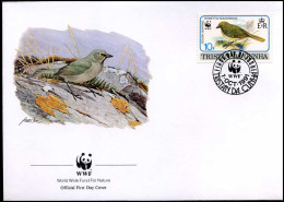 Tristan Da Cunha - FDC - Wilde Dieren / Wild Animals - FDC