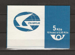 1986 MNH  Tschechoslowalei Booklet Mi 2852, Postfris** - Unused Stamps
