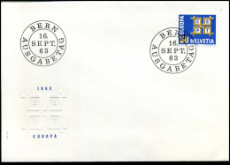 Zwitserland  - FDC - Europa CEPT 1963 - 1963