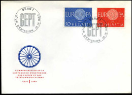Zwitserland  - FDC - Europa CEPT 1960 - 1960