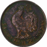 Cameroun, Franc, 1943, Pretoria, Bronze, TB, Lecompte:16, KM:5 - Kamerun