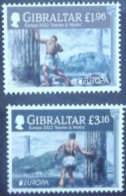 Gibraltar    Europa Cept   Geschichten Und Mythen   2022    ** - 2022