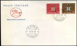 Italië - FDC - Europa  CEPT - 1963
