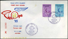 Turkije - FDC - Europa  CEPT - 1966