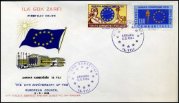 Turkije - FDC - Europa  CEPT - 1964