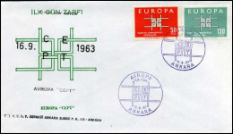 Turkije - FDC - Europa  CEPT - 1963