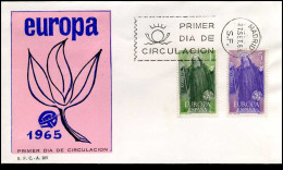 Spanje - FDC - Europa  CEPT - 1965