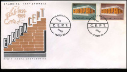 Griekenland - FDC - Europa  CEPT - 1969