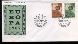 Griekenland - FDC - Europa CEPT - 1967